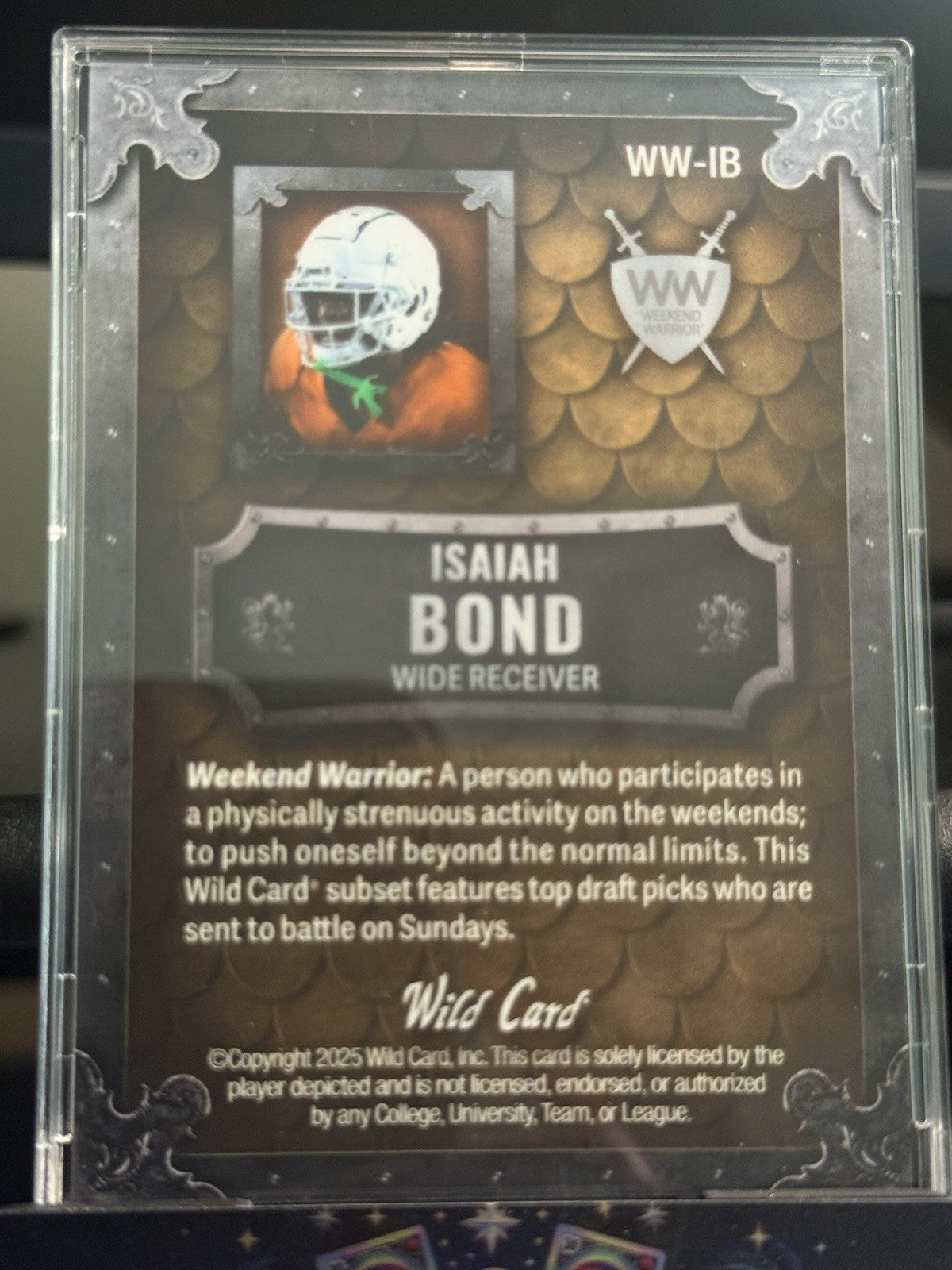 2023 Wild Card MATTE - Isaiah Bond 5/25