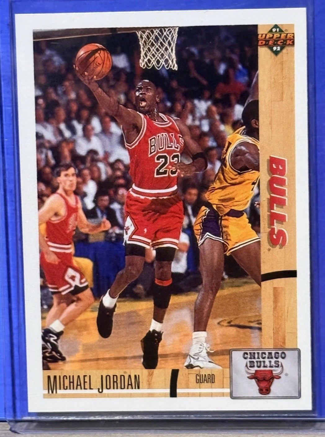 Michael Jordan 1991-92 Upper Deck #44 NBA basketball  Chicago Bulls