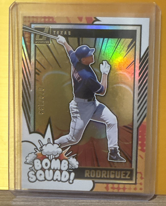 Panini 2025 Donruss Baseball Alex Rodriguez Bomb Squad /199