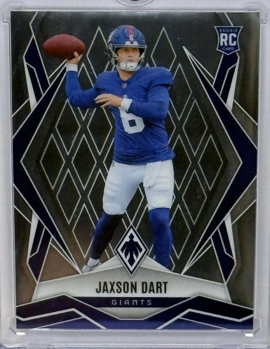 Panini Phoenix 2025 Jaxson Dart New York Giants Rookies #200 RC Base Set