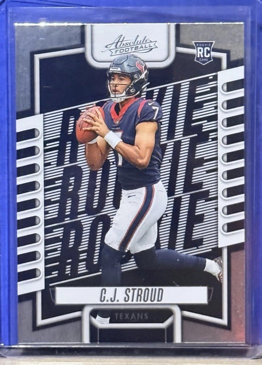2023 Panini Absolute Football C.J. Stroud Houston Texans RC