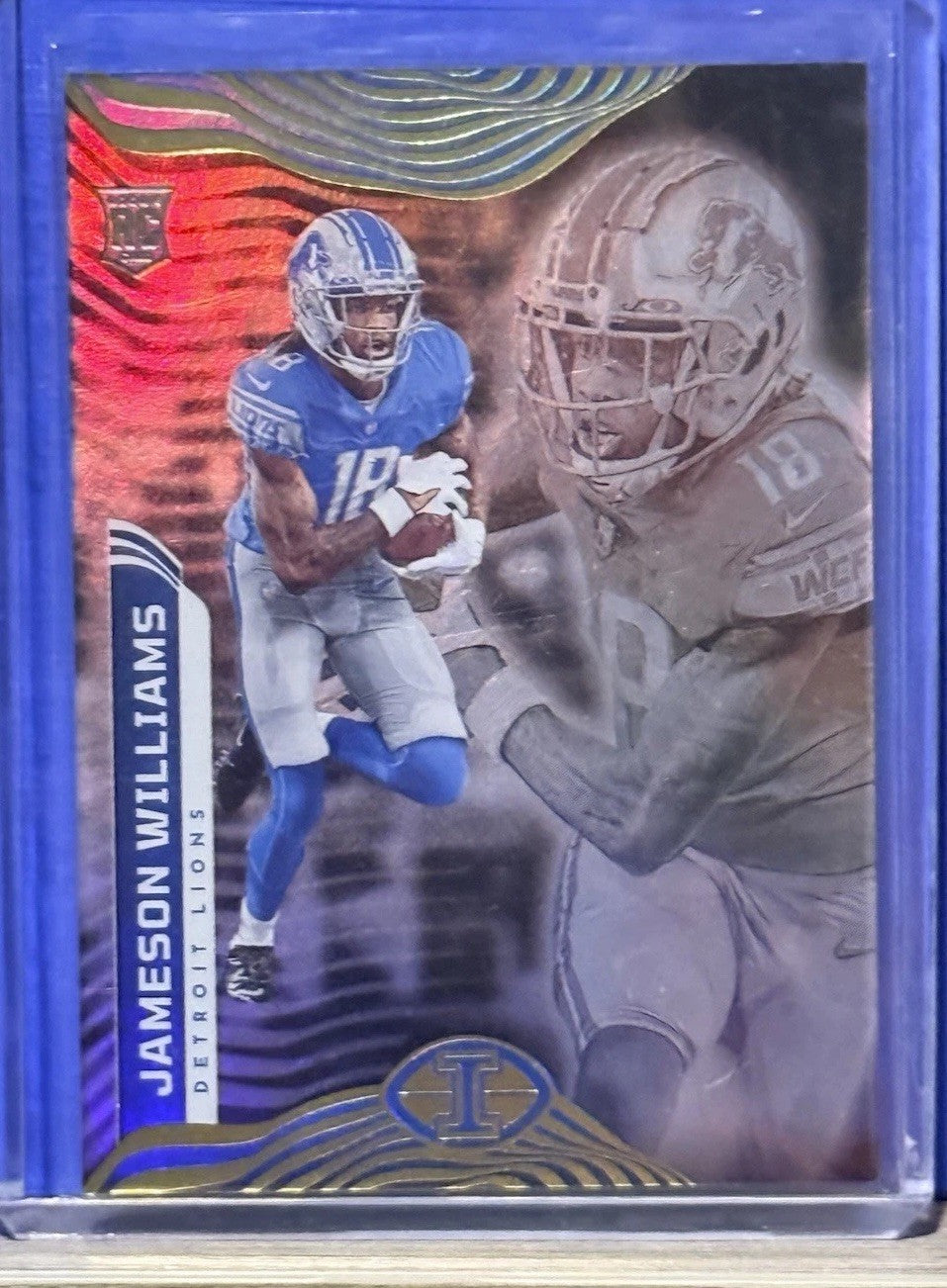 2022 Panini Illusions Football Jameson Williams Detroit Lions RC