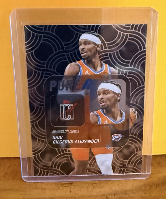 Topps 2024-25 Signature Class PURE Insert Shai Gilgeous-Alexander PU-2 OKC