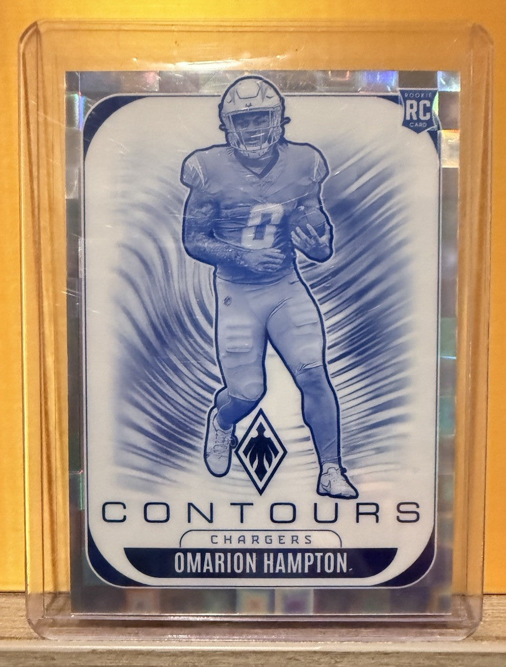 2025 Panini Phoenix - Omarion Hampton Contours Silver Pandora  /249 #18 (RC)