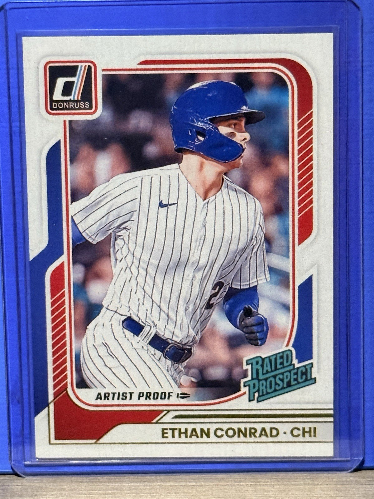 Ethan Conrad 2026 Donruss - Rated Prospect "Artist Proof" # 21/25