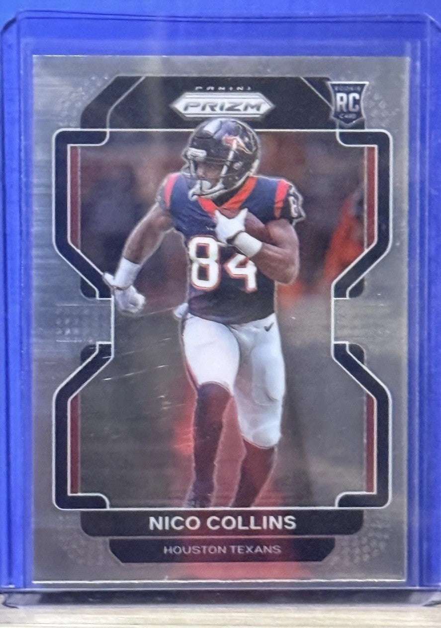 Nico Collins #360 RC 2021 Panini Prizm Rookie Card Houston Texans