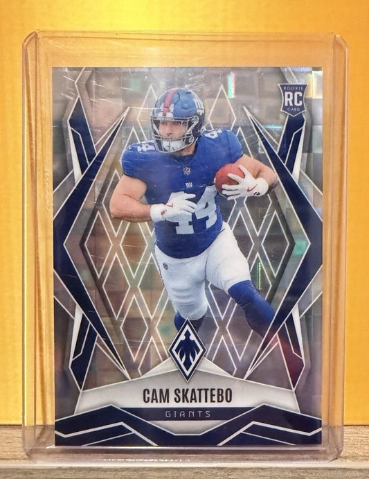 2025 Panini Phoenix Cam Skattebo Rookie #168 New York Giants